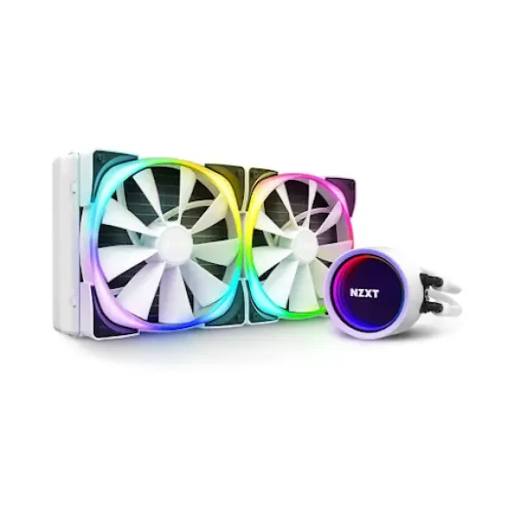 Bộ - tản - nhiệt - nước – NZXT – Kraken - X63 – RGB - (WHITE) - 280mm ( RL-KRX63-RW )